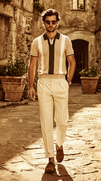 Stripe polo